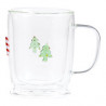 Charm Christmas Inlay Glass Dishware Collection